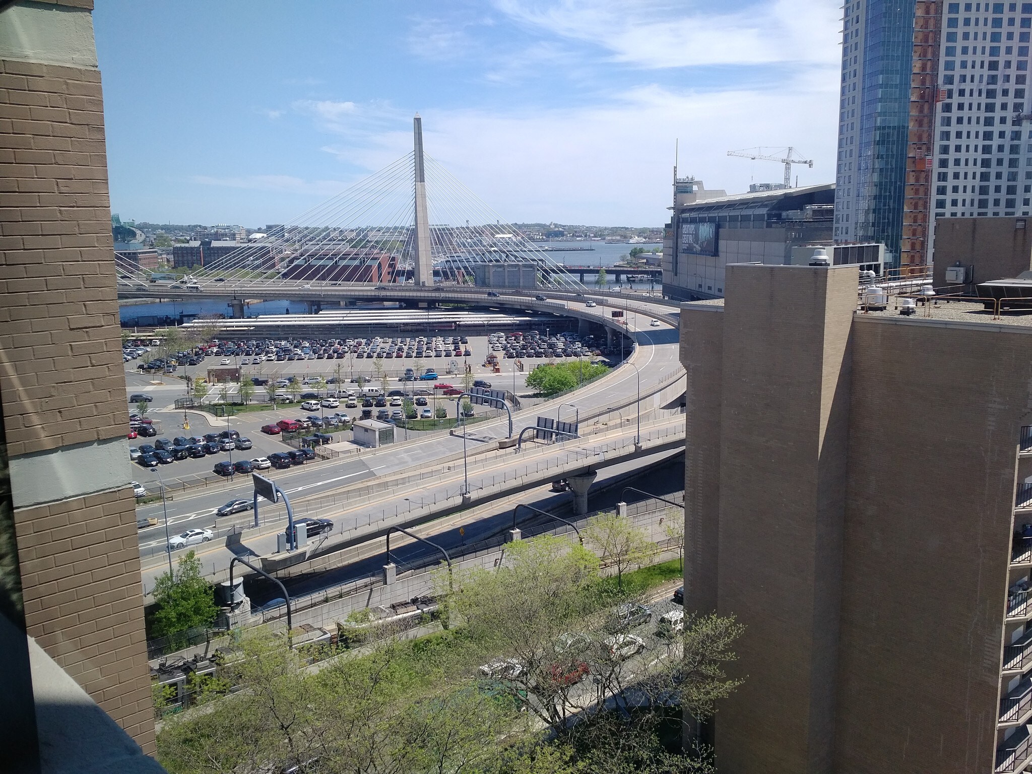 view from bedroom and enclosed balcony - 6 Whittier Pl