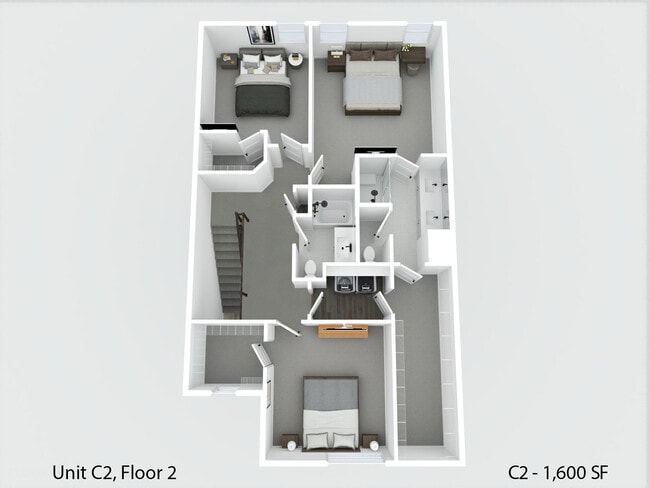 Floorplan - FAIRVIEW CROSSING TOWNHOMES