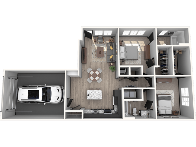 Floorplan - The Towne at Northgate