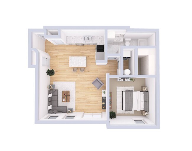 Floorplan - Monmouth Row Apartments