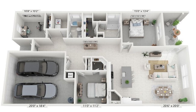 Floorplan - Nuvo- Boca Single Family Homes and Townhomes