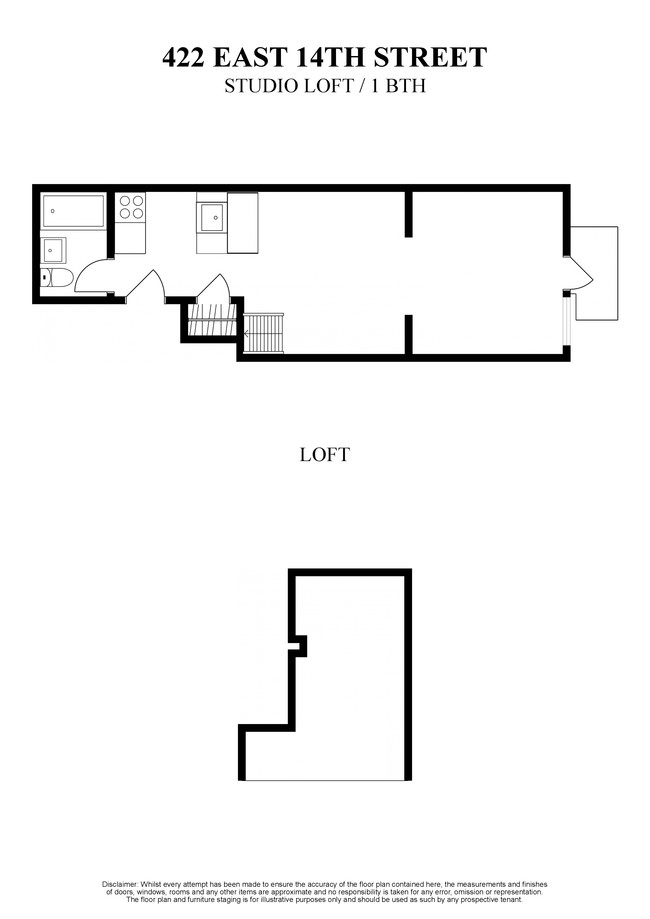 Floorplan - 422 East 14th Street