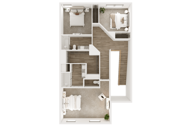Floorplan - Townes on Tenth