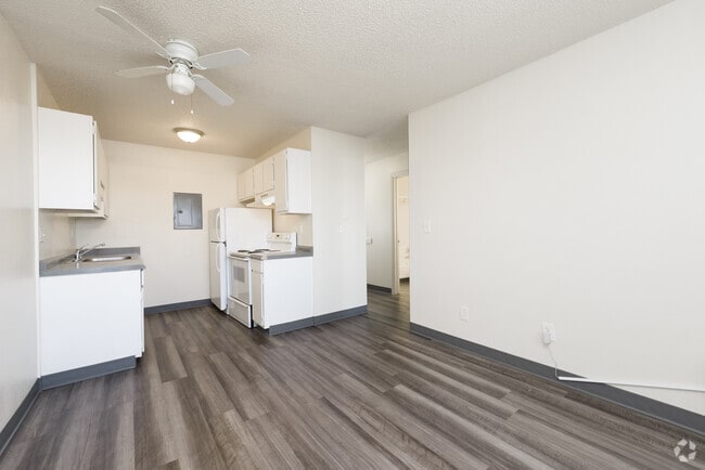 1BR, 1BA - 424SF - Skyview