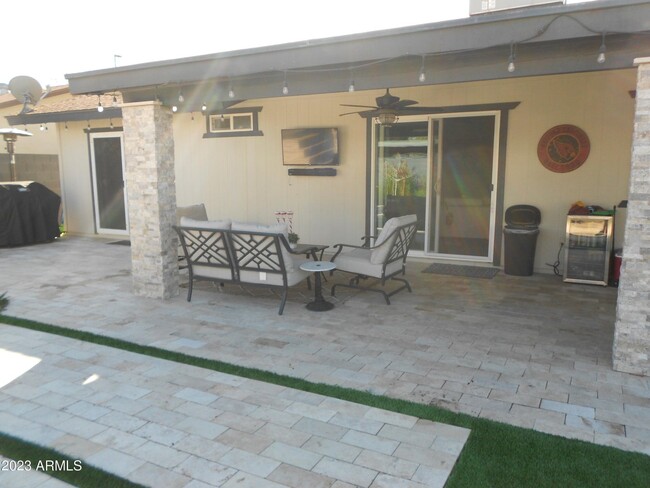 Covered Back Patio - 108 E Olive Ave