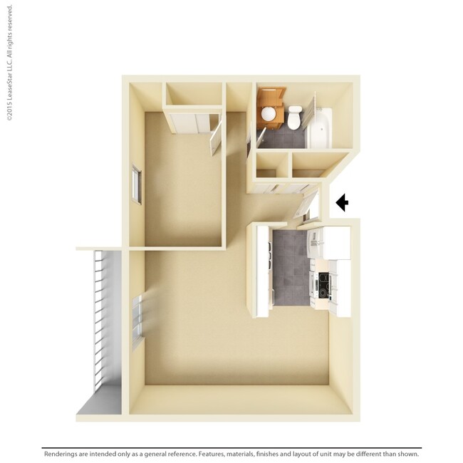 Floorplan - Bradley House Apartments