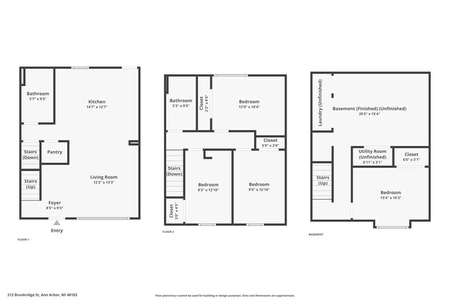 Floorplan - 210-232 Brookridge Ct