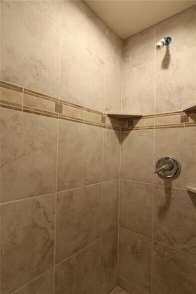 Master shower - 516 Riney Rd