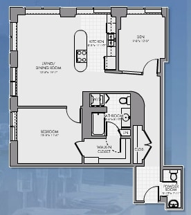 1BR/1BA - SKY55