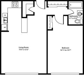 Floorplan - Archer Tower