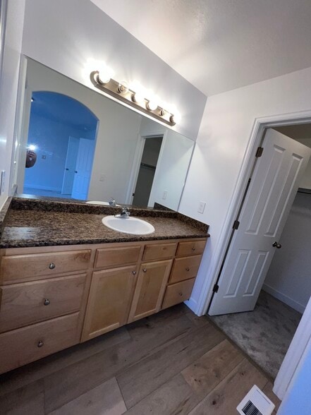 Master bathroom vanity - 1411 E 6175 S