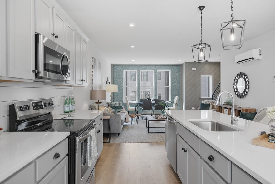 Truly the heart of an open-concept home. - 358 E Village Ln