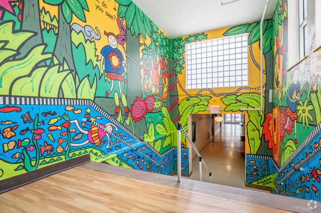 Common Area - Hallway - Elementary School Apartments