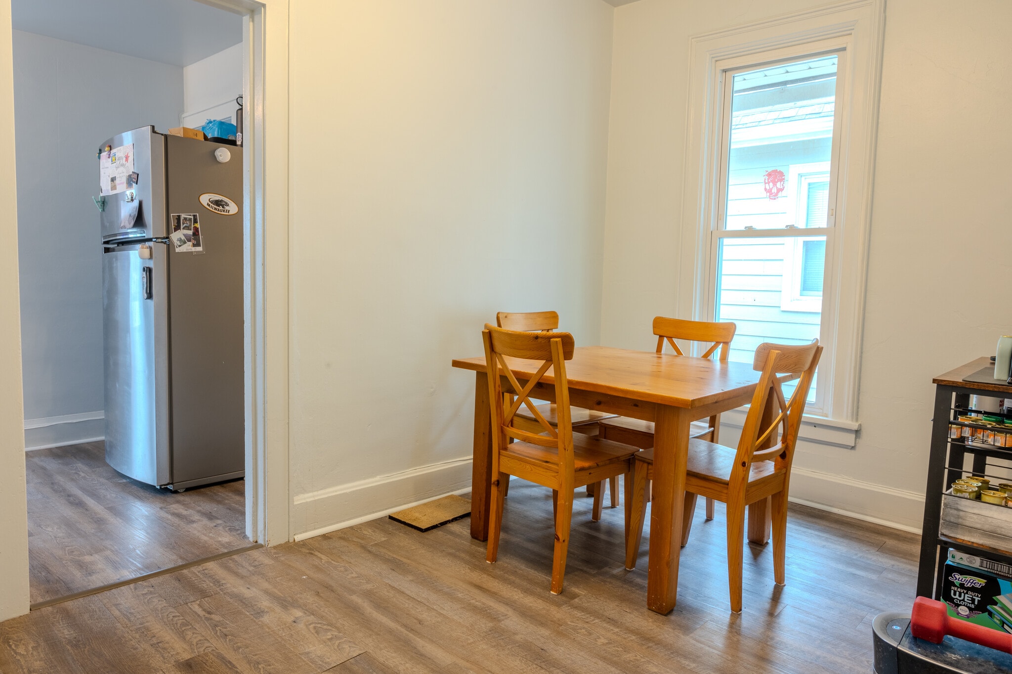 Easy entertaining with this dining room adjacent to the kitchen. - 1534 N Marshall St