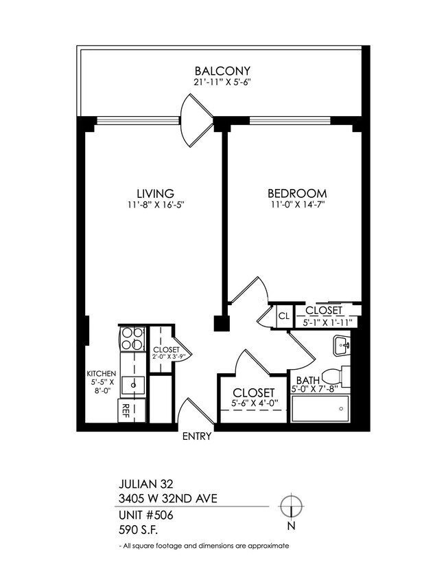 Floorplan - Julian32 at Highlands Square
