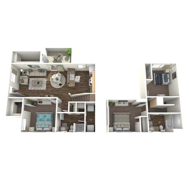 Floorplan - Ventura Townhomes