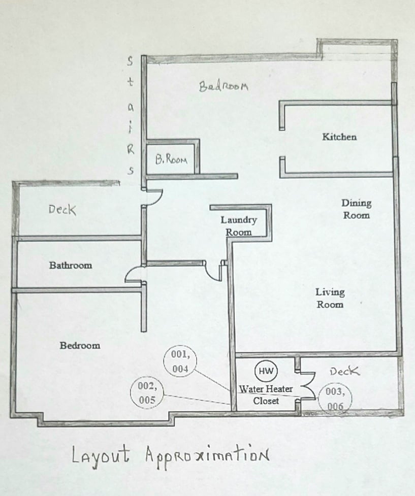 Layout Approximation - 4859 Bella Pacific Row