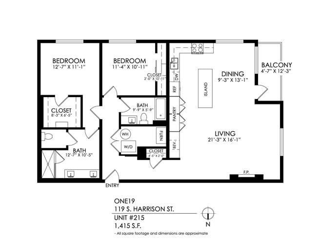 Floorplan - One19 Cherry Creek