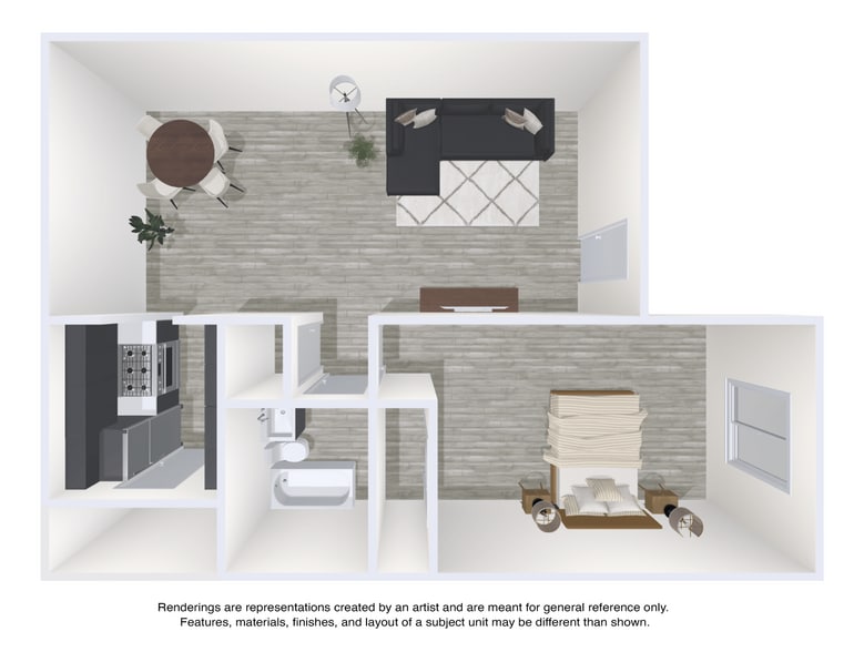 Interior Photo - THE OAKS APARTMENTS