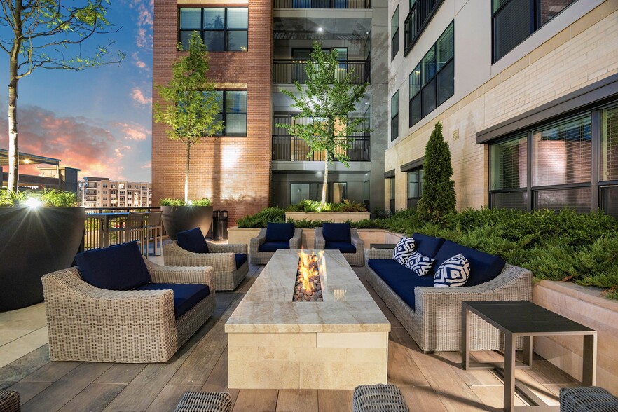 Social courtyards featuring a variety of cozy seating areas - Hanover Toscana