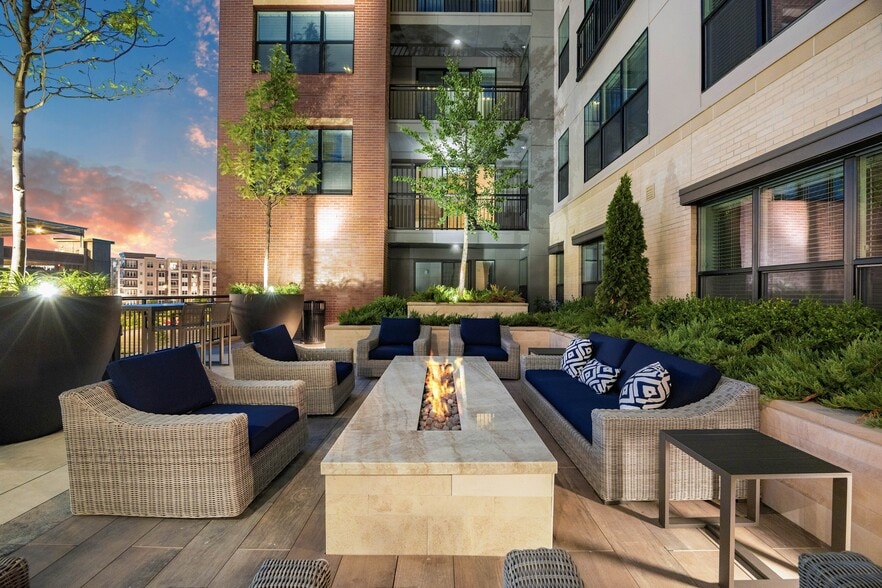 Social courtyards featuring a variety of cozy seating areas - Toscana