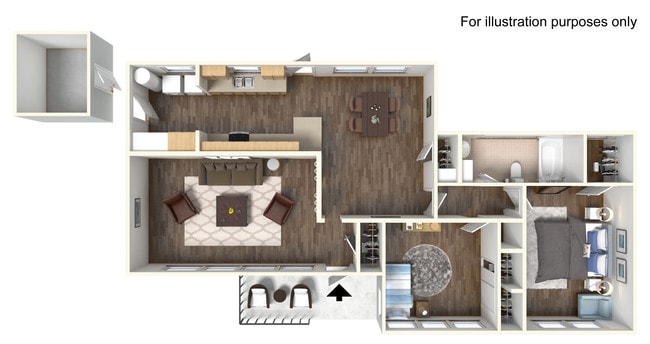 Wainwright Heights 2 bd - Fort Hood Family Housing