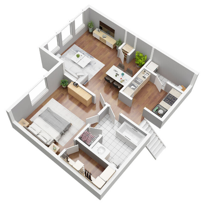 Floorplan - Burkburnett Residences