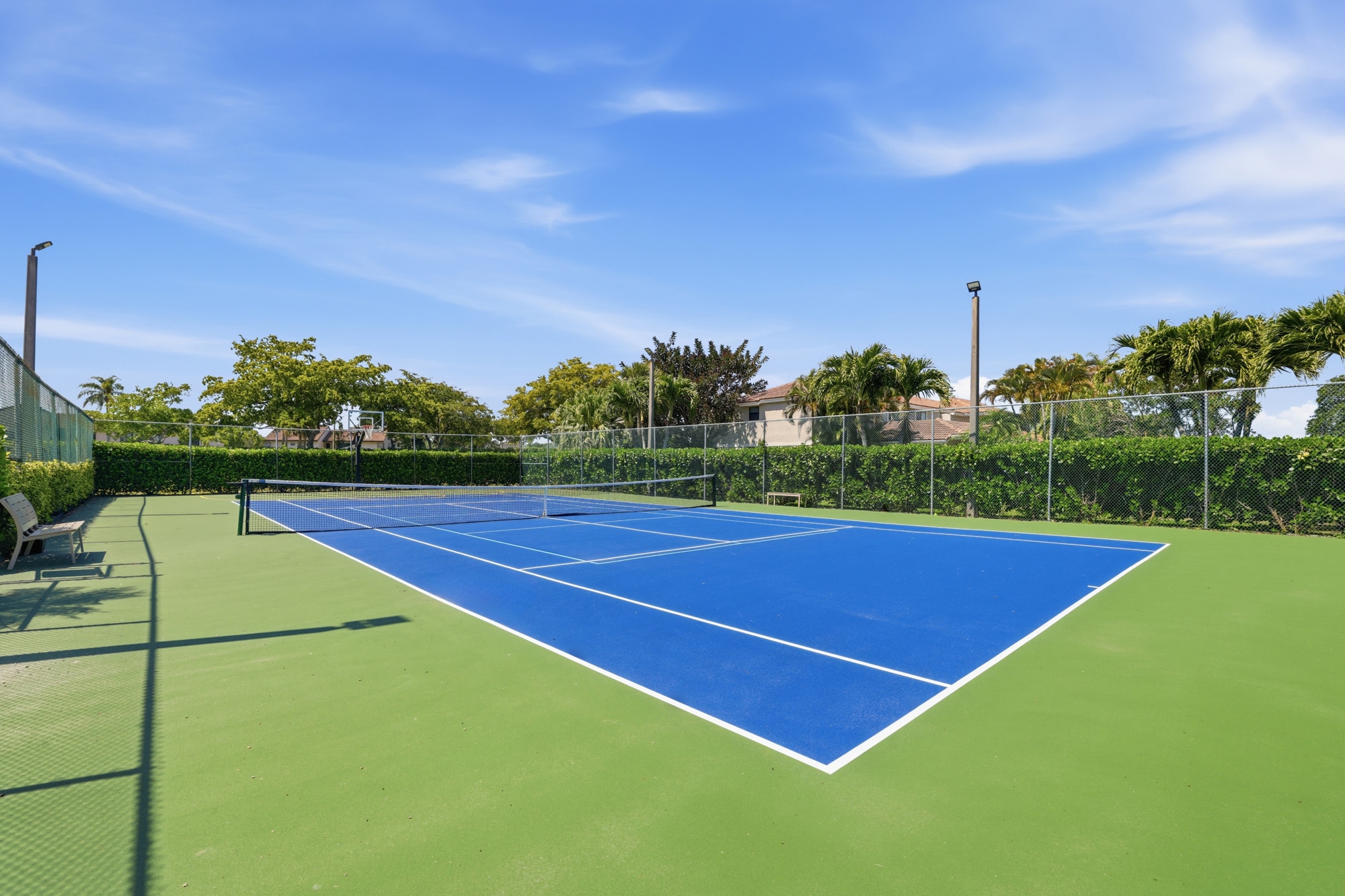 Community tennis court - 8555 Eagle Run Dr