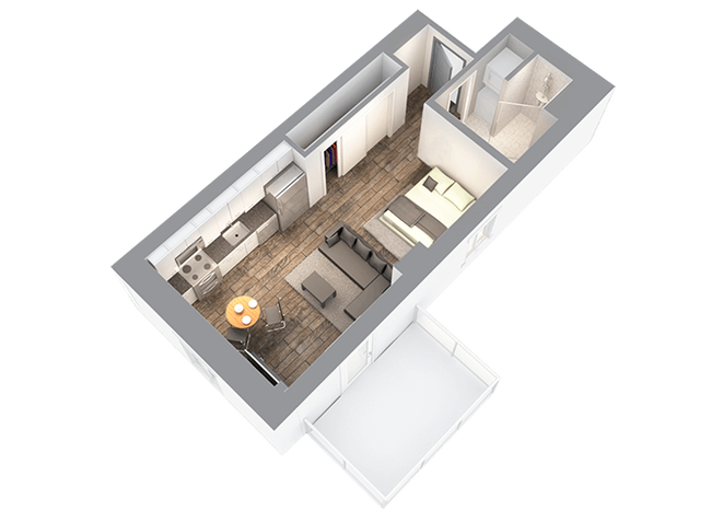 Floorplan - Park Heights by the Lake Apartments