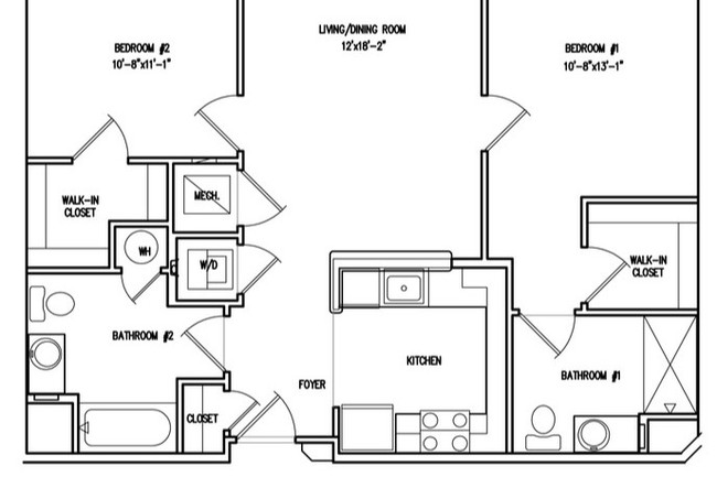 Floorplan - Victory Court Senior Apartments