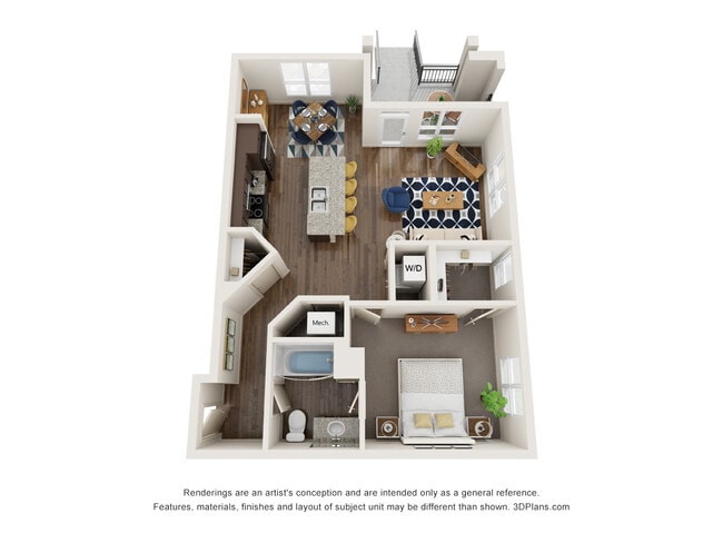 Floorplan - Royster Commons Apartment Homes