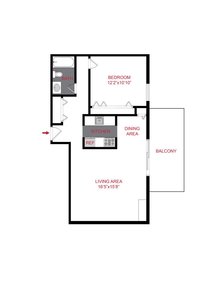 Floorplan - 950 Lafayette