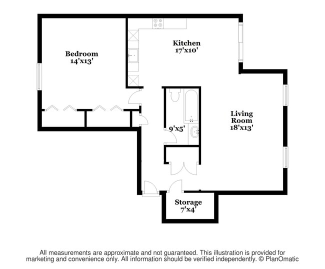 Floorplan - Rose Hill Apartments