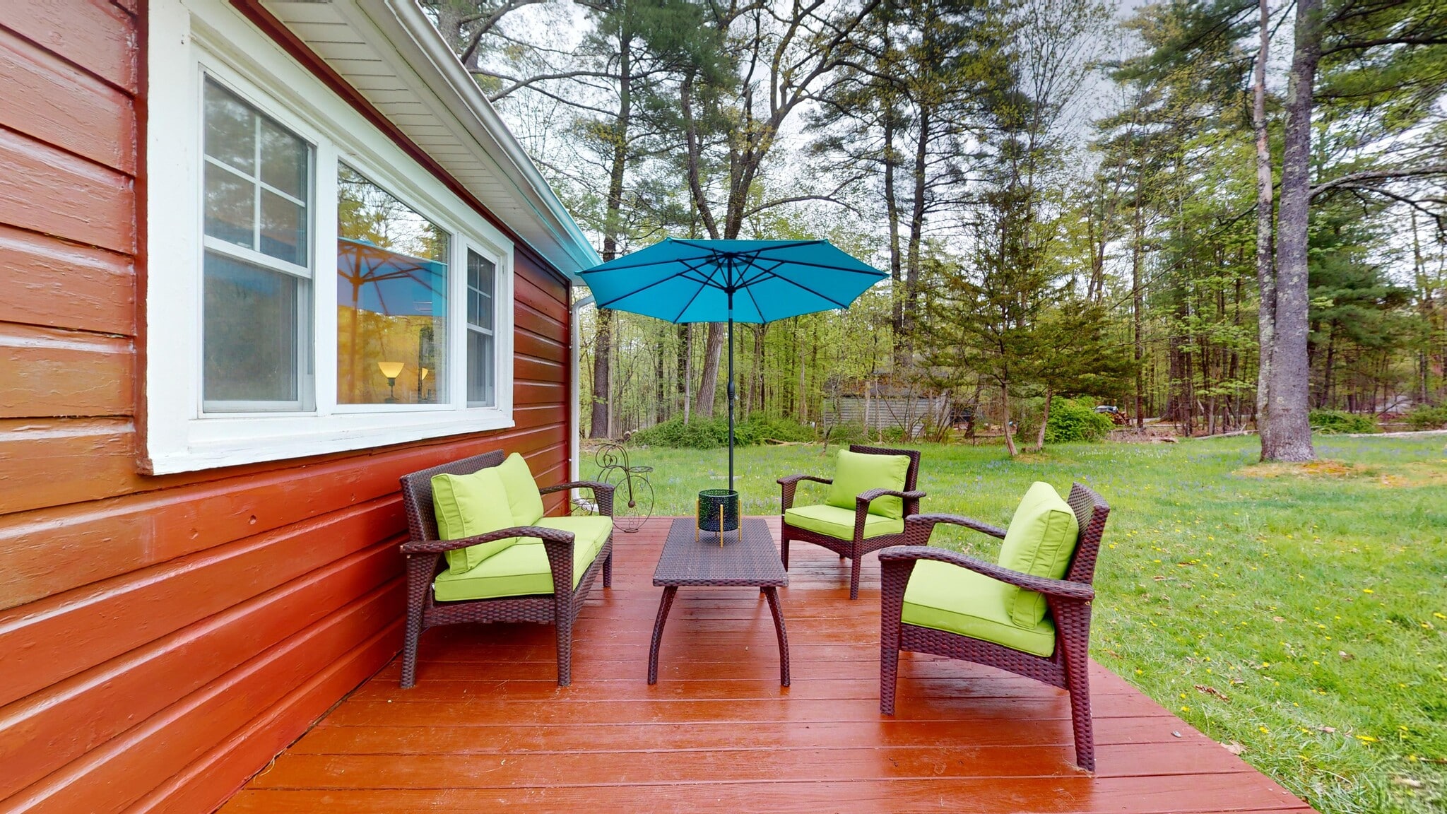 Exterior wood deck - 65 Ohayo Mountain Rd