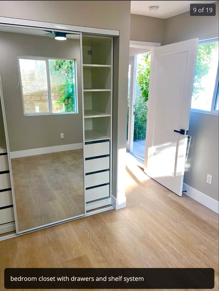 main bedroom closet - 17032 Gunther St