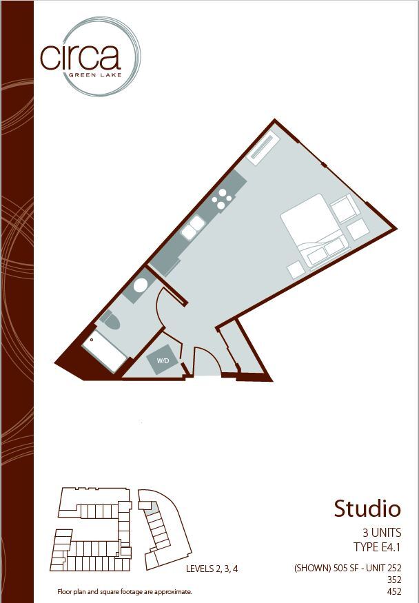 Floorplan - Circa Green Lake Apartments