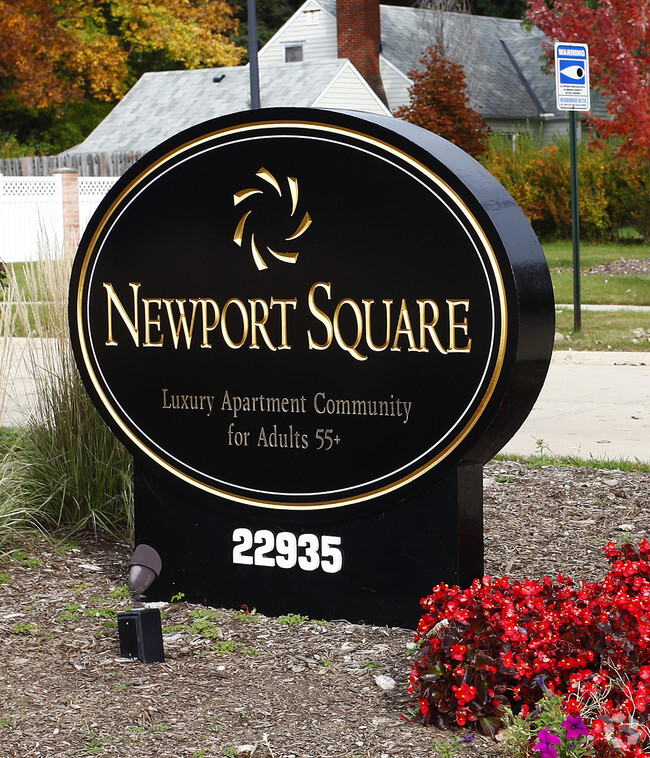 Signage - Newport Square Apartments