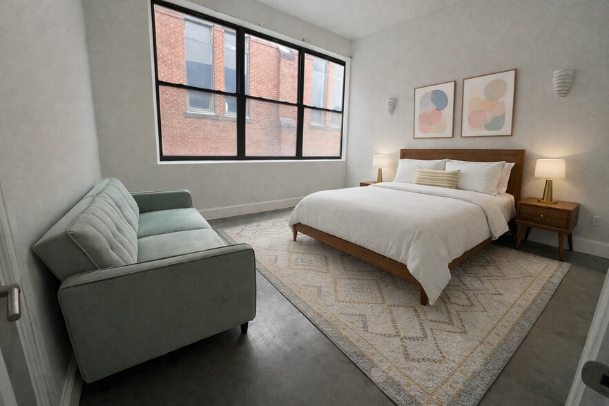 Bedroom 2: Furnished - 2301 Mission St