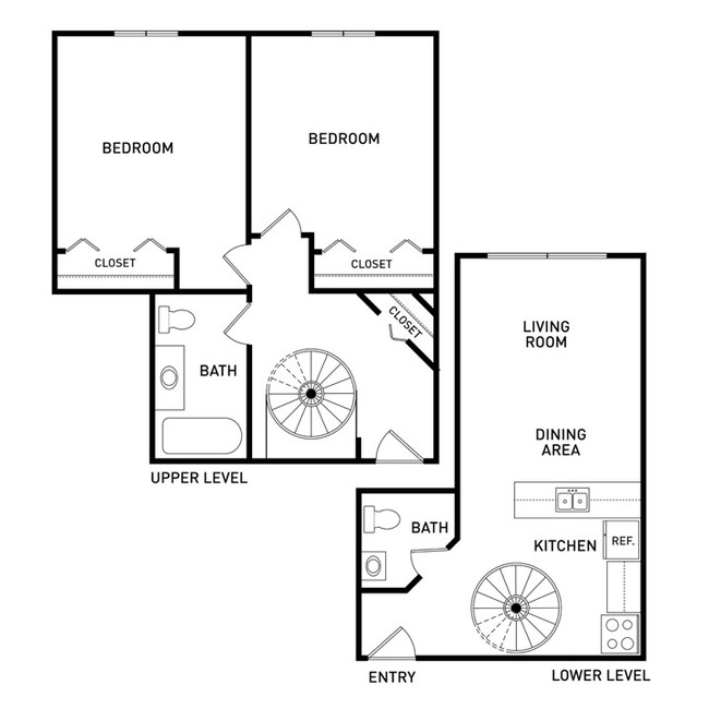 Floorplan - The Oaks Apartments