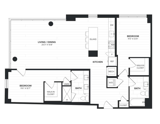Floorplan - The Milton
