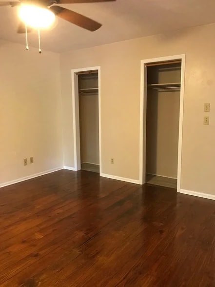 master bedroom closets - 1916 Hidden Valley