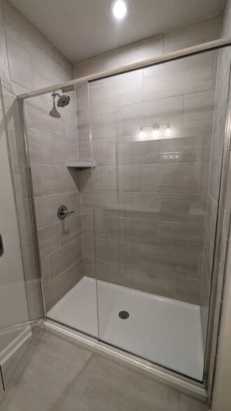 Master shower - 1276 Brawley School Rd