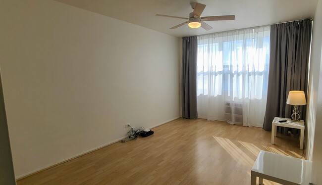 Bedroom with new 3-speed reversible ceiling fan. - 3 Island Ave