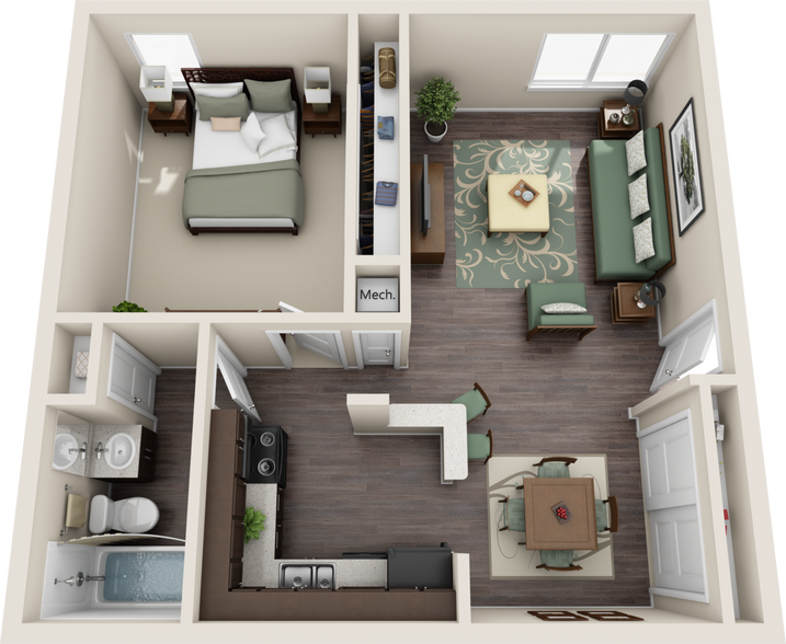 Interior Photo - Garden Pointe Apartments