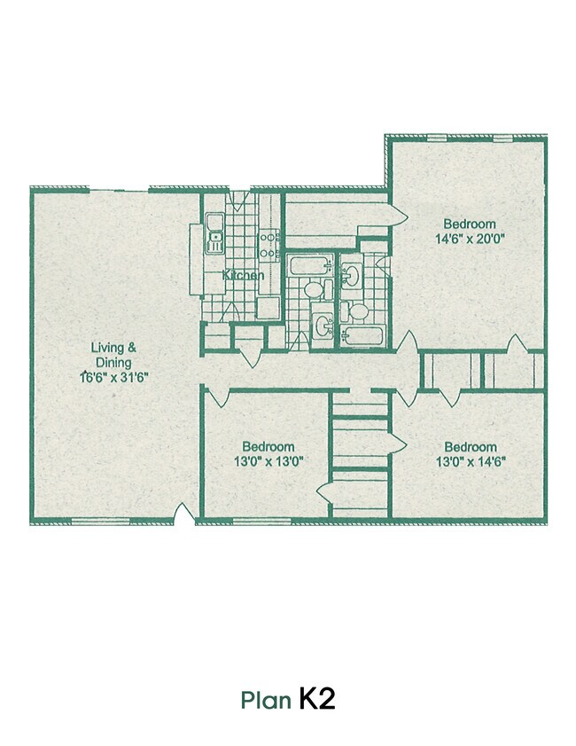 Floorplan - Amherst Apartments