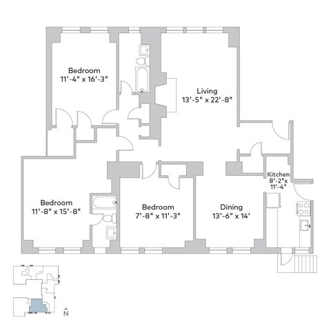 Floorplan - Cloisters