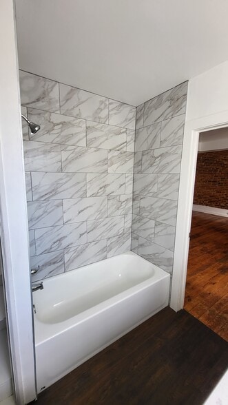 Beautiful bath/shower - 403 N Charles St