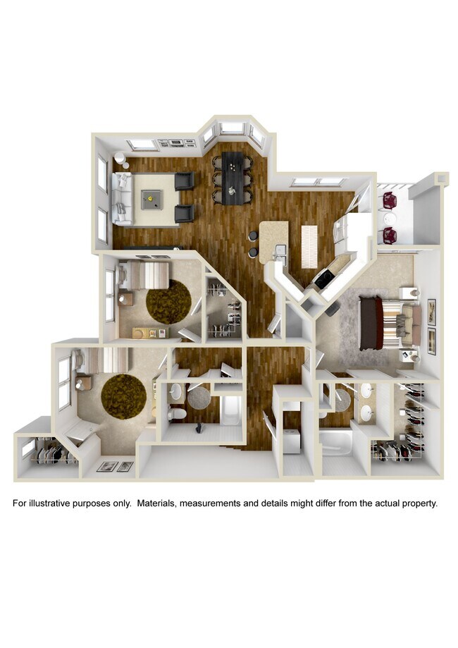 Floorplan - Wellington Grande Apartment Homes