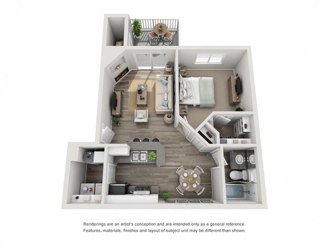 Floorplan - River Pointe Apartments