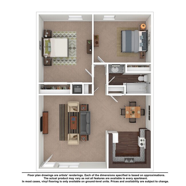 Floorplan - Maple Creek Apartments